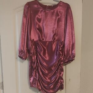 Entro Shimmering Pink Formal Dress